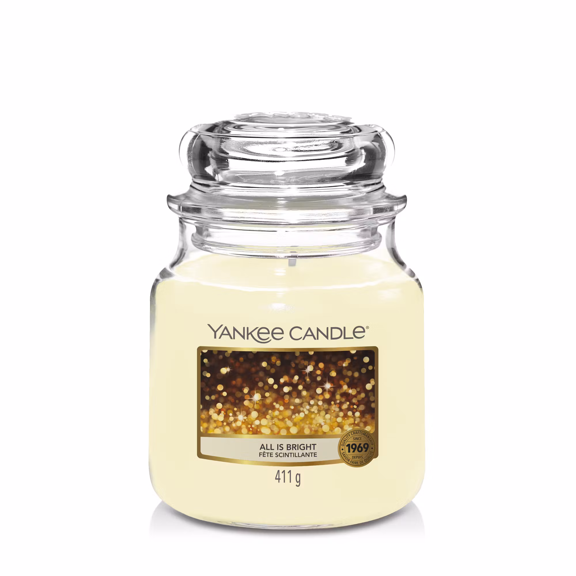 Yankee Candle Original Jar Candles Medium All Is Bright 411g