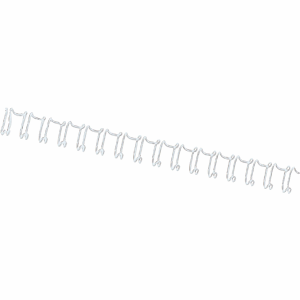 GBC Acco Acco Wirebind Binding Wires Pack of 100 6mm, White | Home & Office Machines > Binding Machines & Combs > Binding Spines