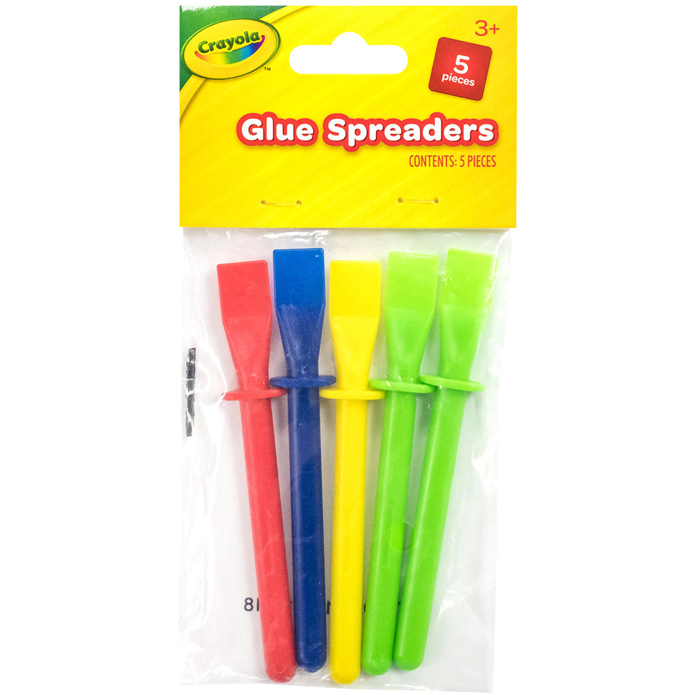 Crayola Assorted Glue Spreaders (Pack of 5)