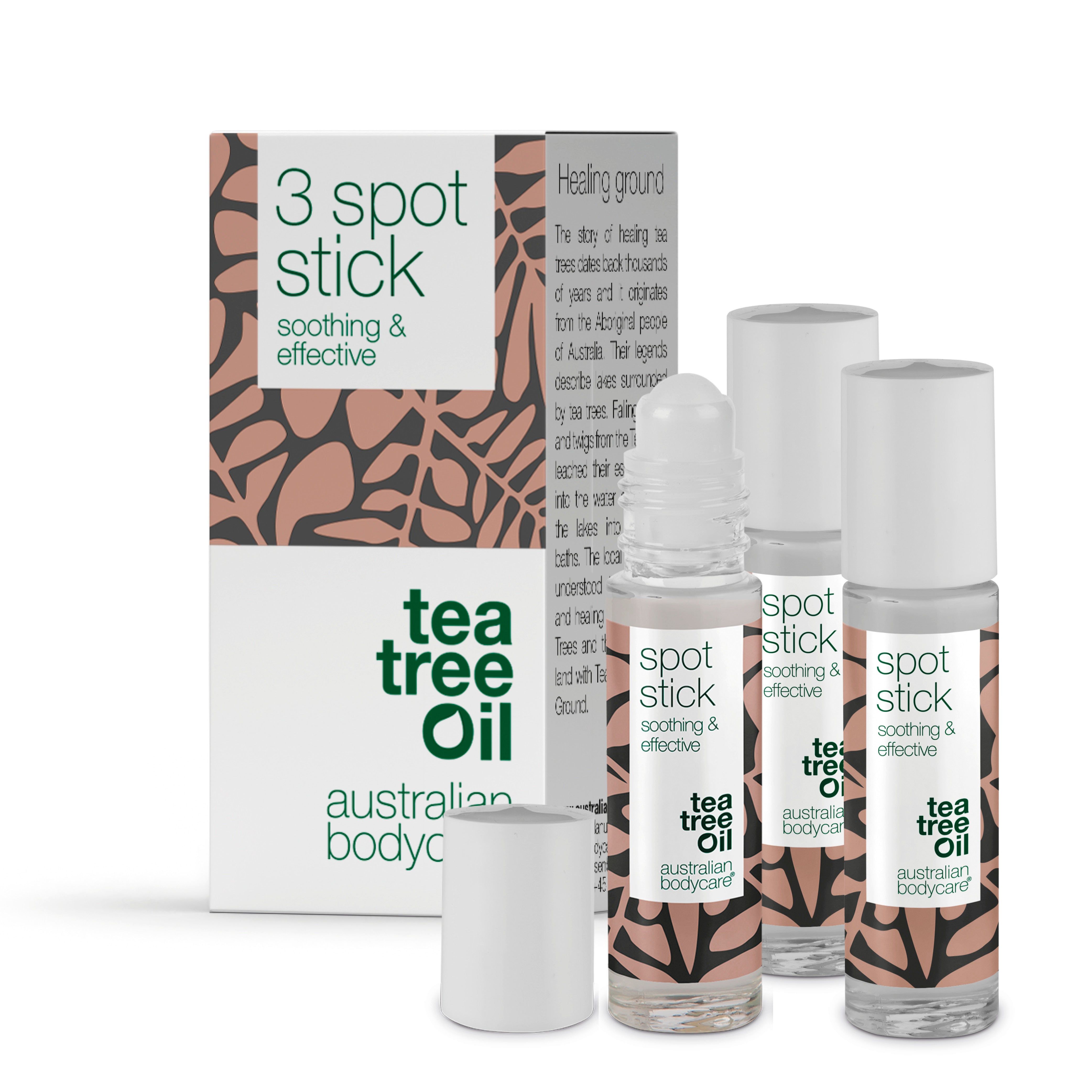 Australian Bodycare Face Care Tee Tree Oil Spot Soothing & Effective 3 x 9ml