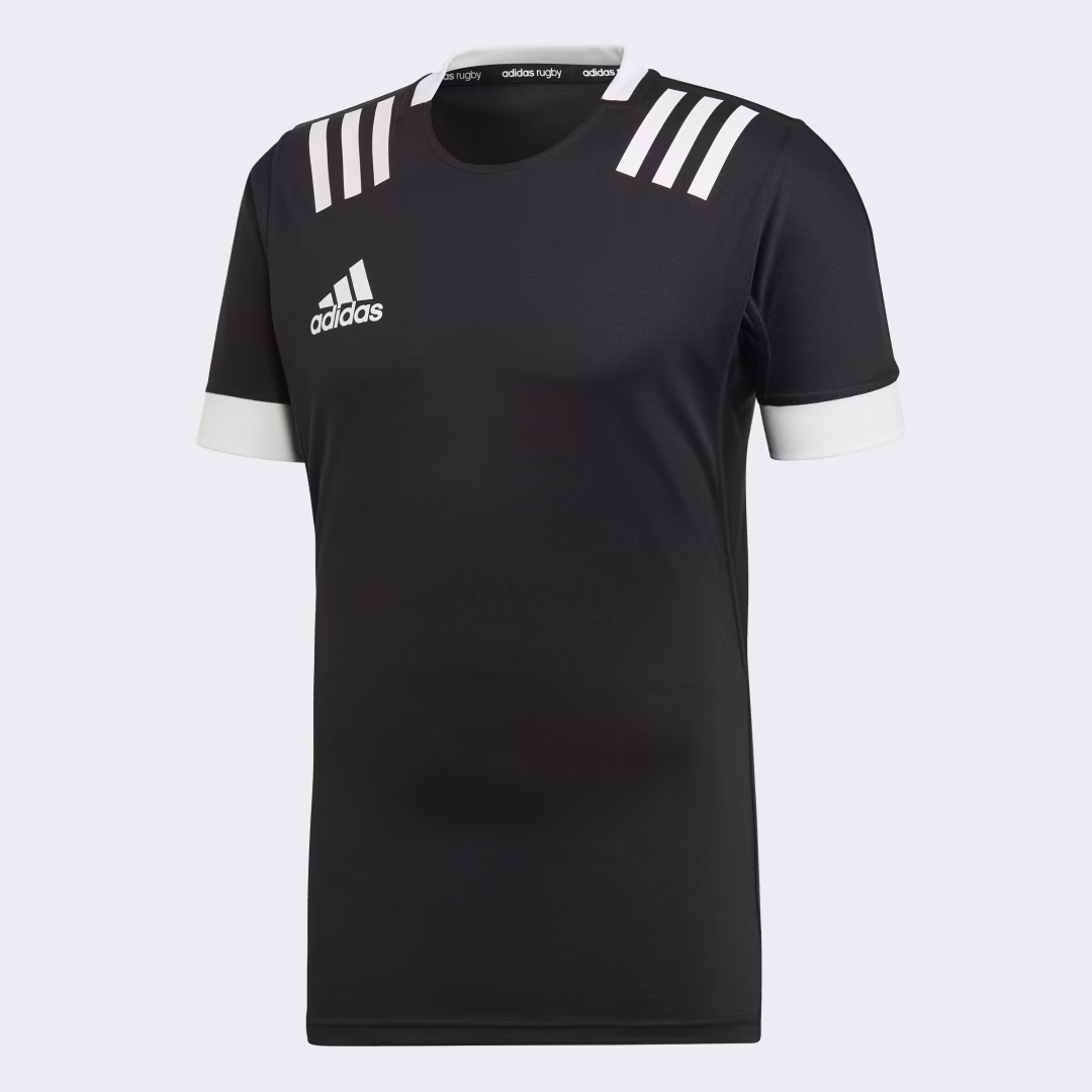 Adidas 3 Stripes Fitted Rugby Jersey | Men's |  | M