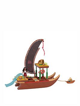 Disney Moana 2 Toys, Moana's Adventure Canoe Playset