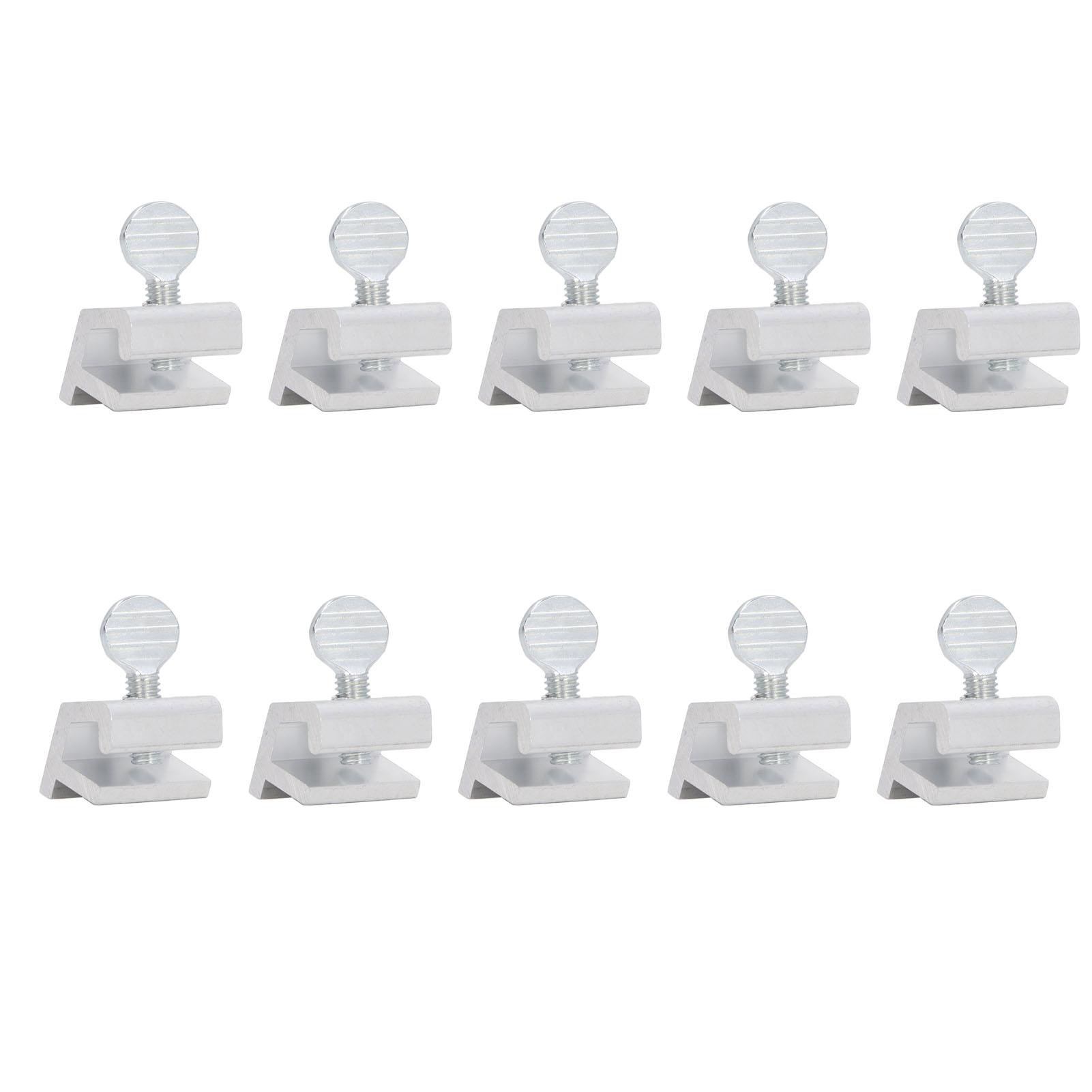 Neoglint 10Pcs Sliding Window Lock Aluminum Alloy Versatile Easy Installation Window Security Safety Lock
