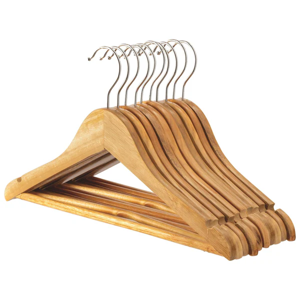 Wooden Children's Hangers - Pack of 10