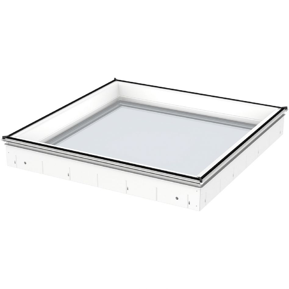 VELUX Cfu 09090 0020q Fixed Double Glazed Flat Roof Window Base 90 X 90cm