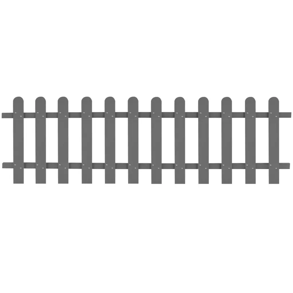 VidaXL Picket Fence WPC 200x60 cm