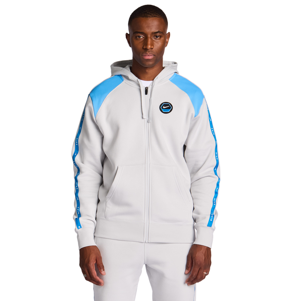 Nike Swoosh Men Hoodies - Grey - Size Xxl