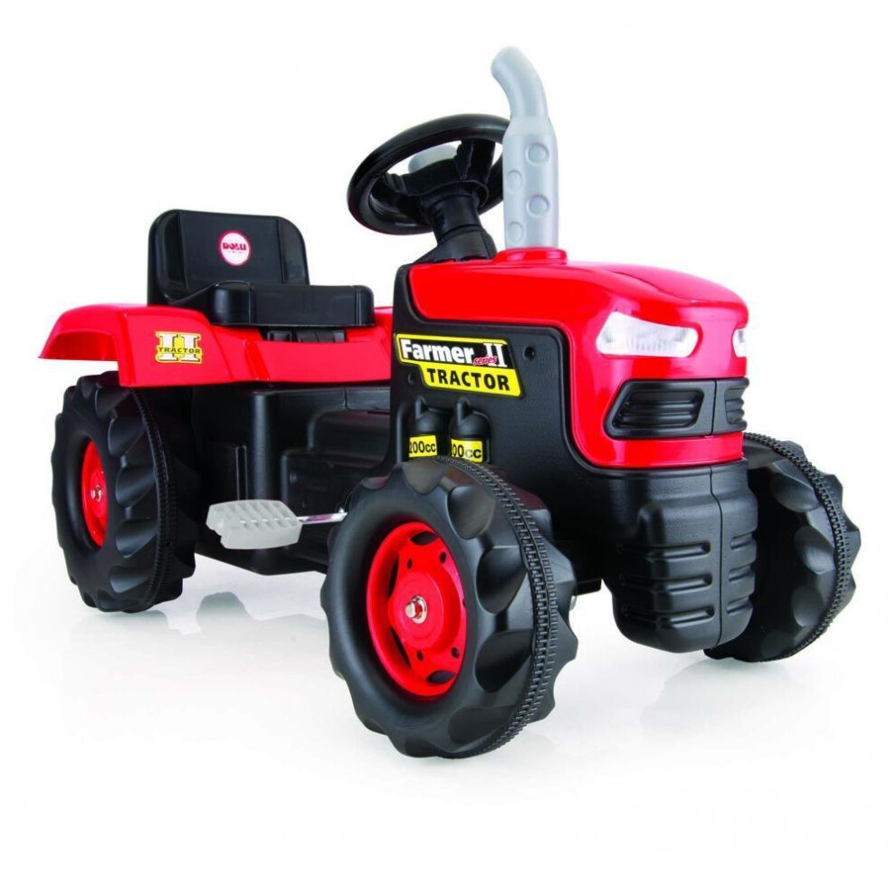 . Ride-on Large Pedal Tractor - Red