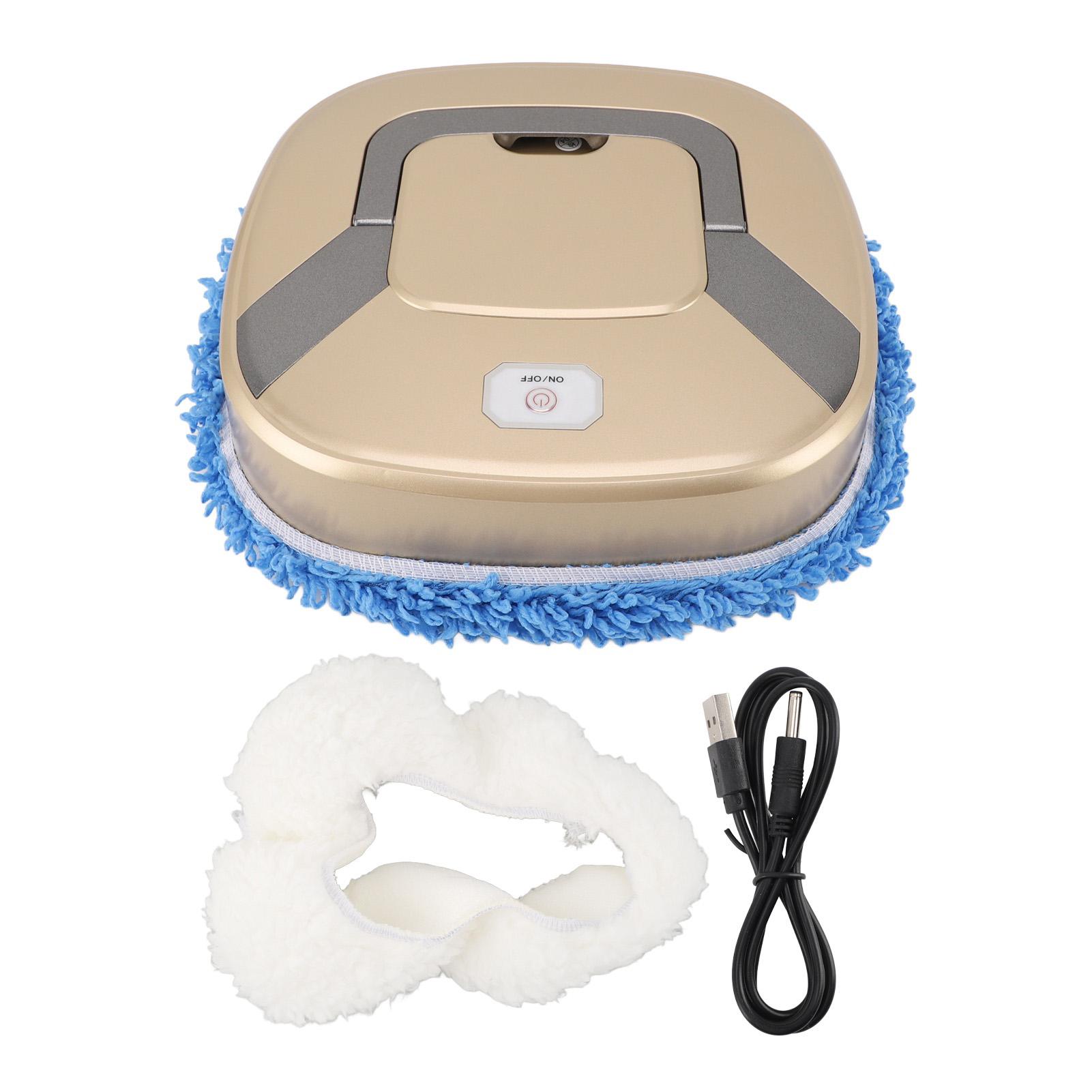 Vestidos Robot Vacuum Cleaner with Timer ABS Smart Wet and Dry Sweeping Robotic Vacuum with Mop Cloth for gold