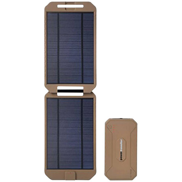 Power Traveller Powertraveller Ptl-ext001 Tac Solar Power Bank 12000mah Eco-friendly