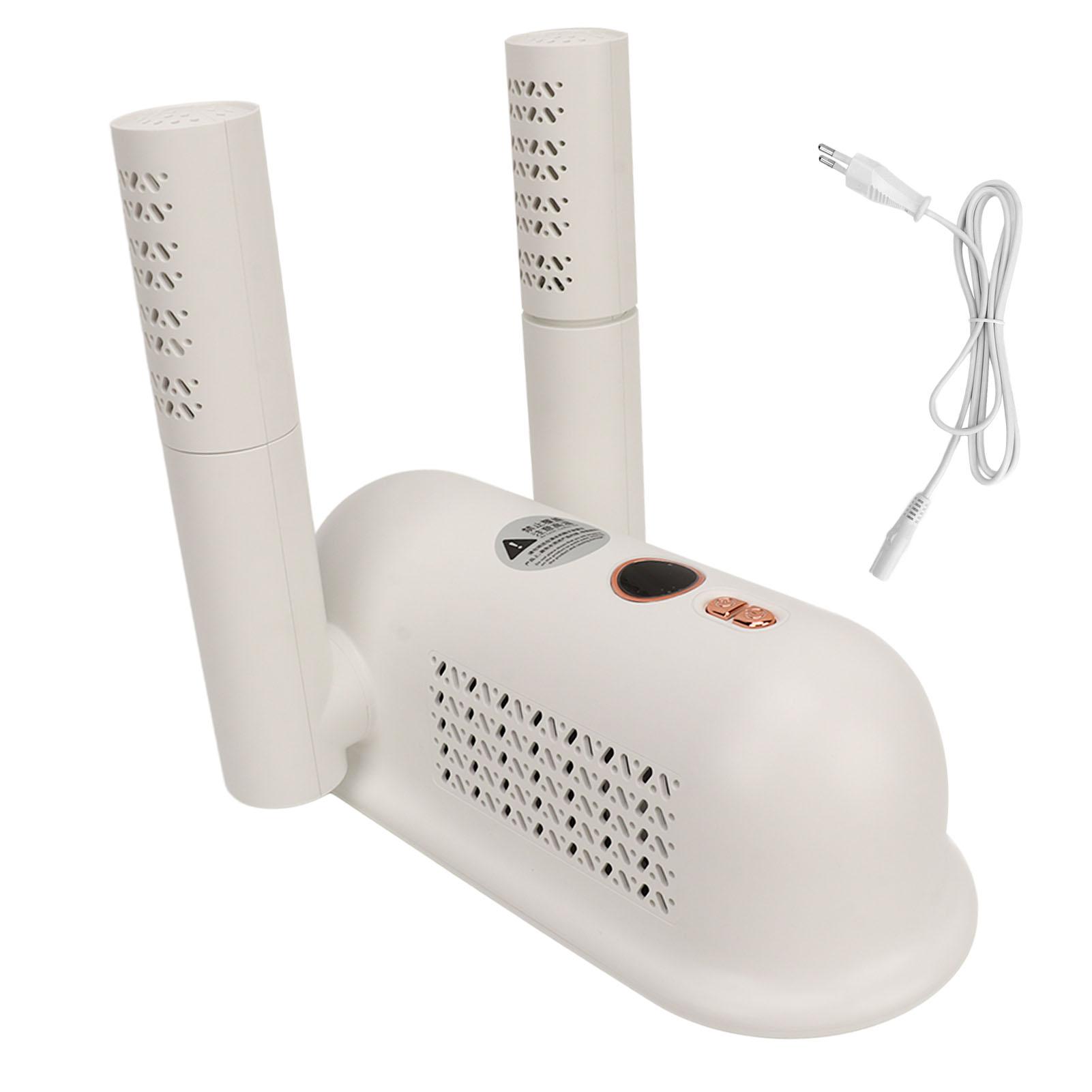 Vestidos Folding Portable Shoe Dryer Home UV Deodorizing Shoe Dryer Retractable Shoe Warmer for Camping white