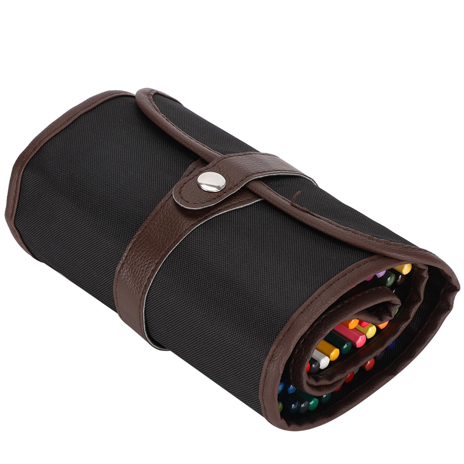 GoolRC 72 Coloured Art Pencils Colouring Sketching Set Rollable Canvas Pouch Hex Painting Tools