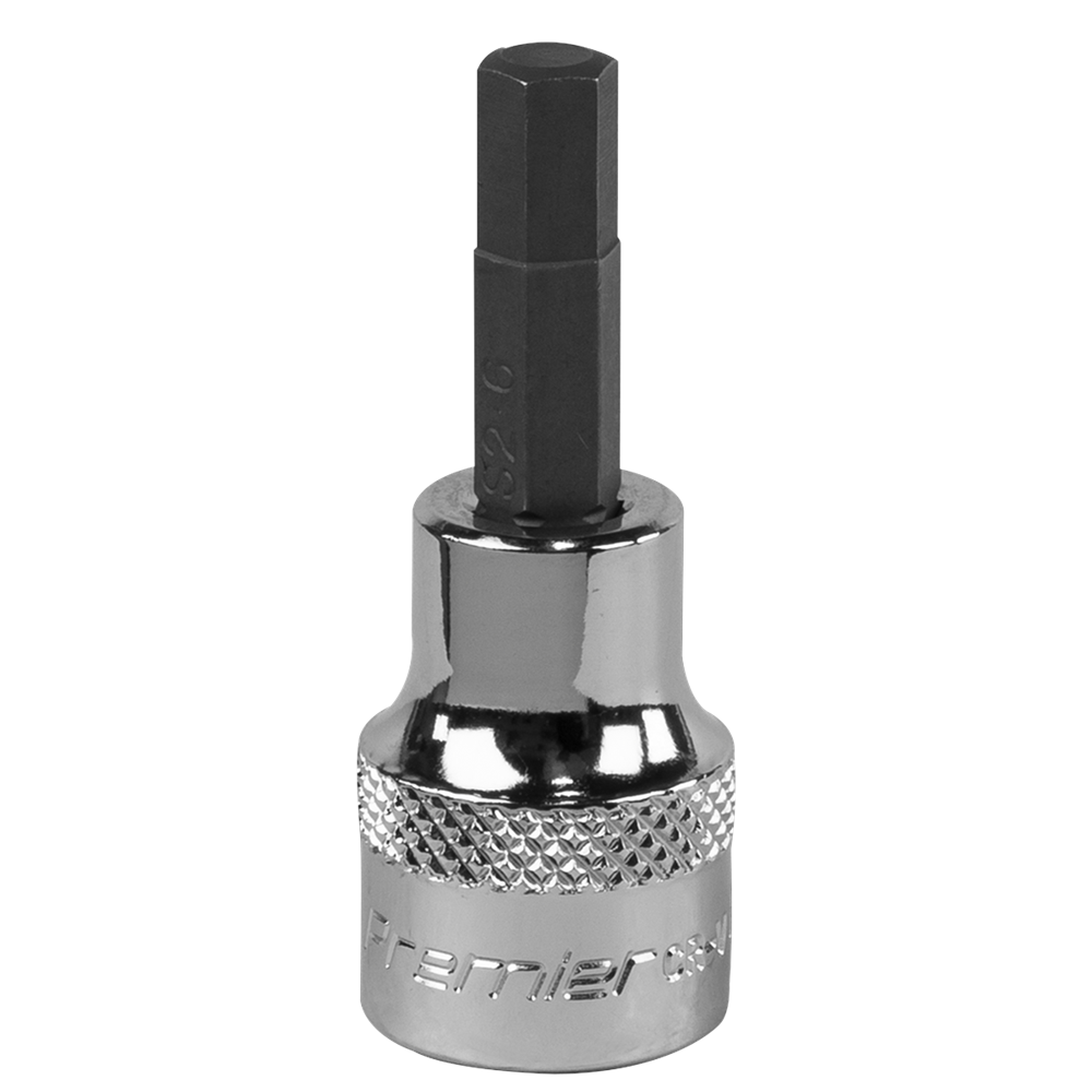 Sealey Hex Socket Bit 6MM 3/8" Sq. Drive