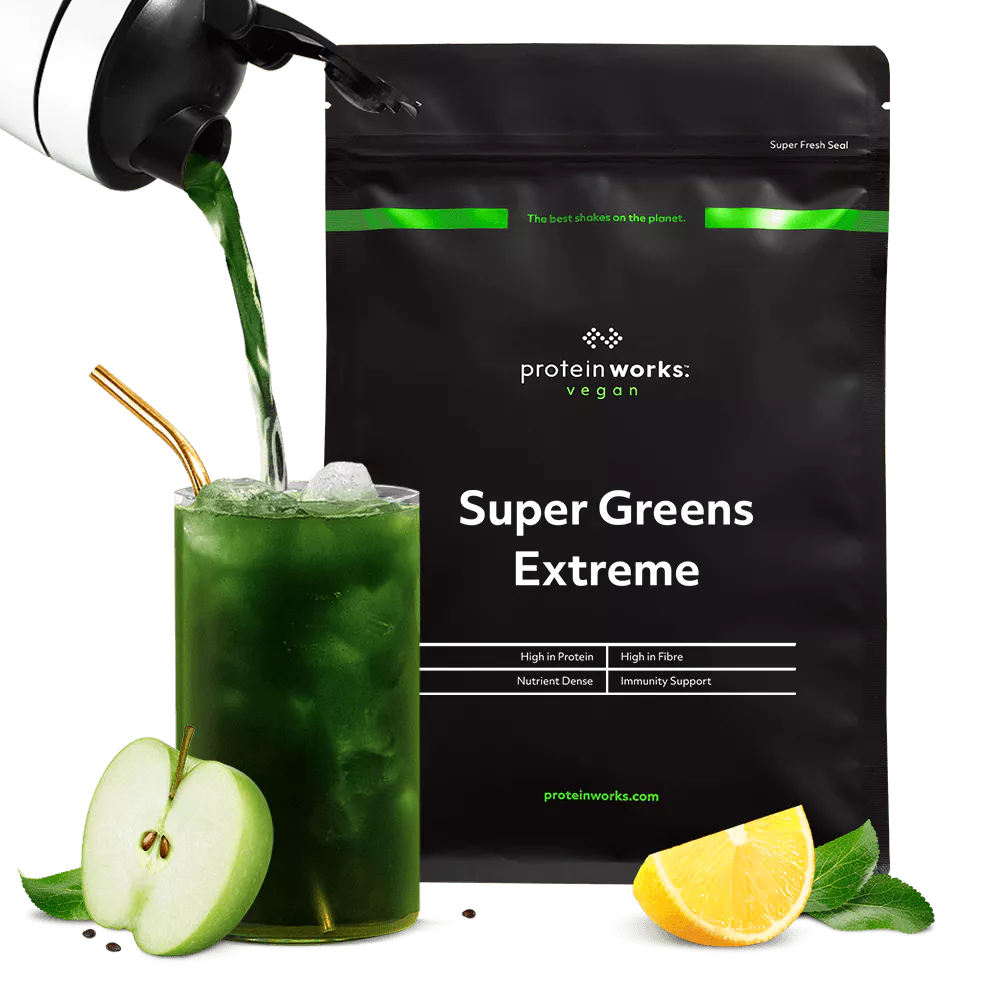 The Protein Works Super Greens Extreme Apple & Lemon Twist 1kg