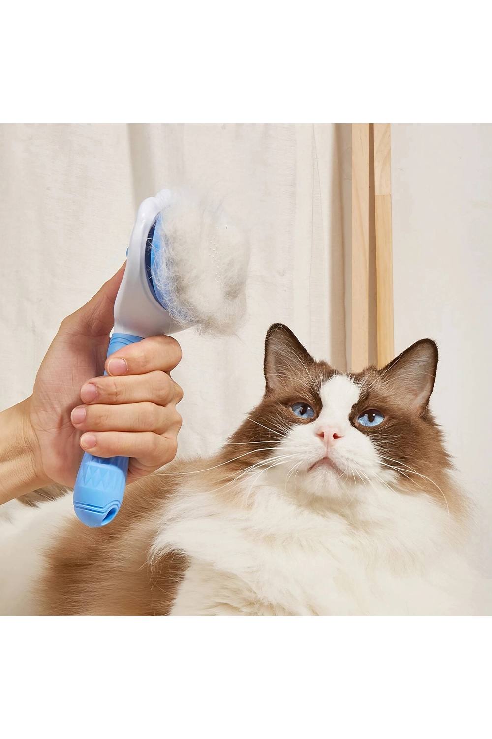 Living And Home Pet Grooming Tool Bristles Brush