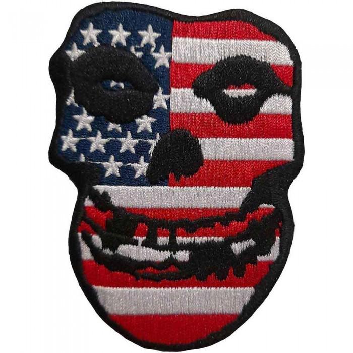 Pertemba FR - Arts & Hobbies Misfits Usa Woven Skull Patch One Size