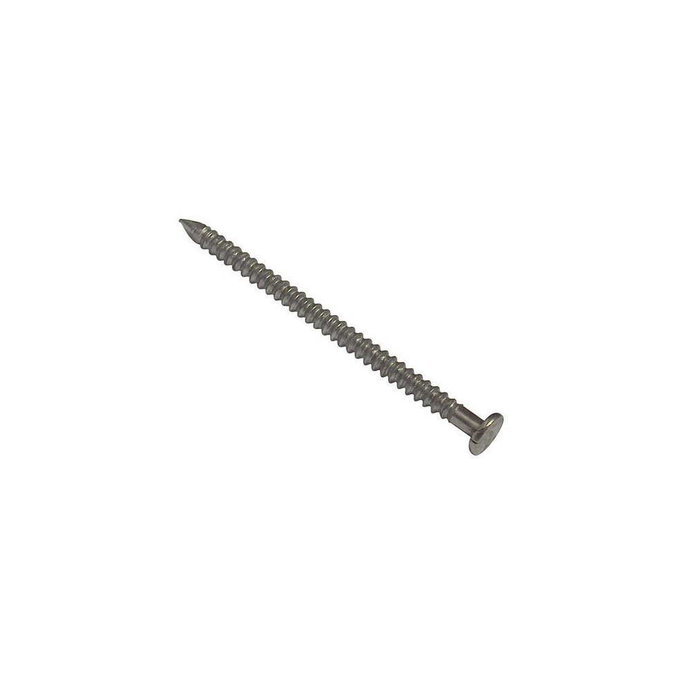ForgeFix FORAR75B500 Annular Ring Shank Nail Bright Finish 75mm Bag Weight 500g