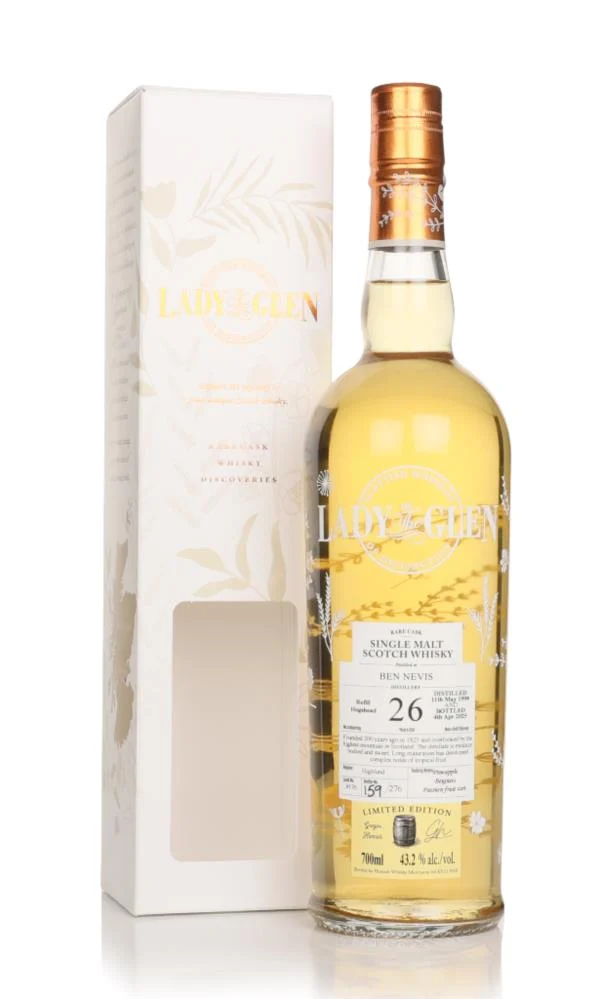 Ben Nevis 26 Year Old 1998 (cask 176) - Lady of the Glen (Hannah Whisk Single Malt Whisky