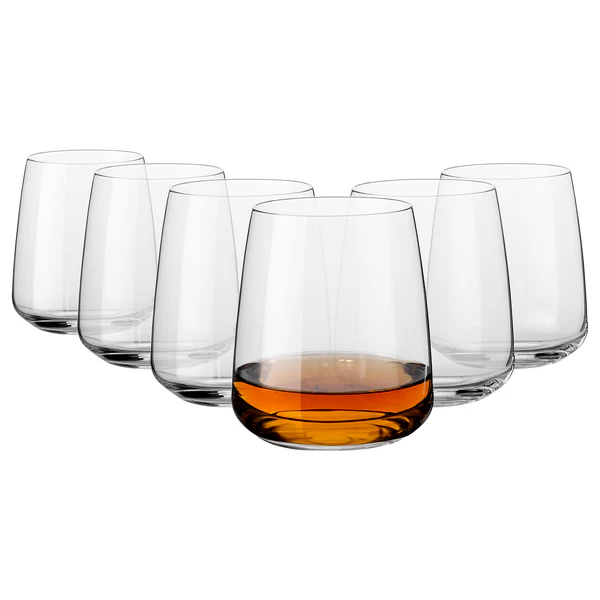 Bormioli Rocco 360ml Nexo Glass Tumblers - Pack of 6