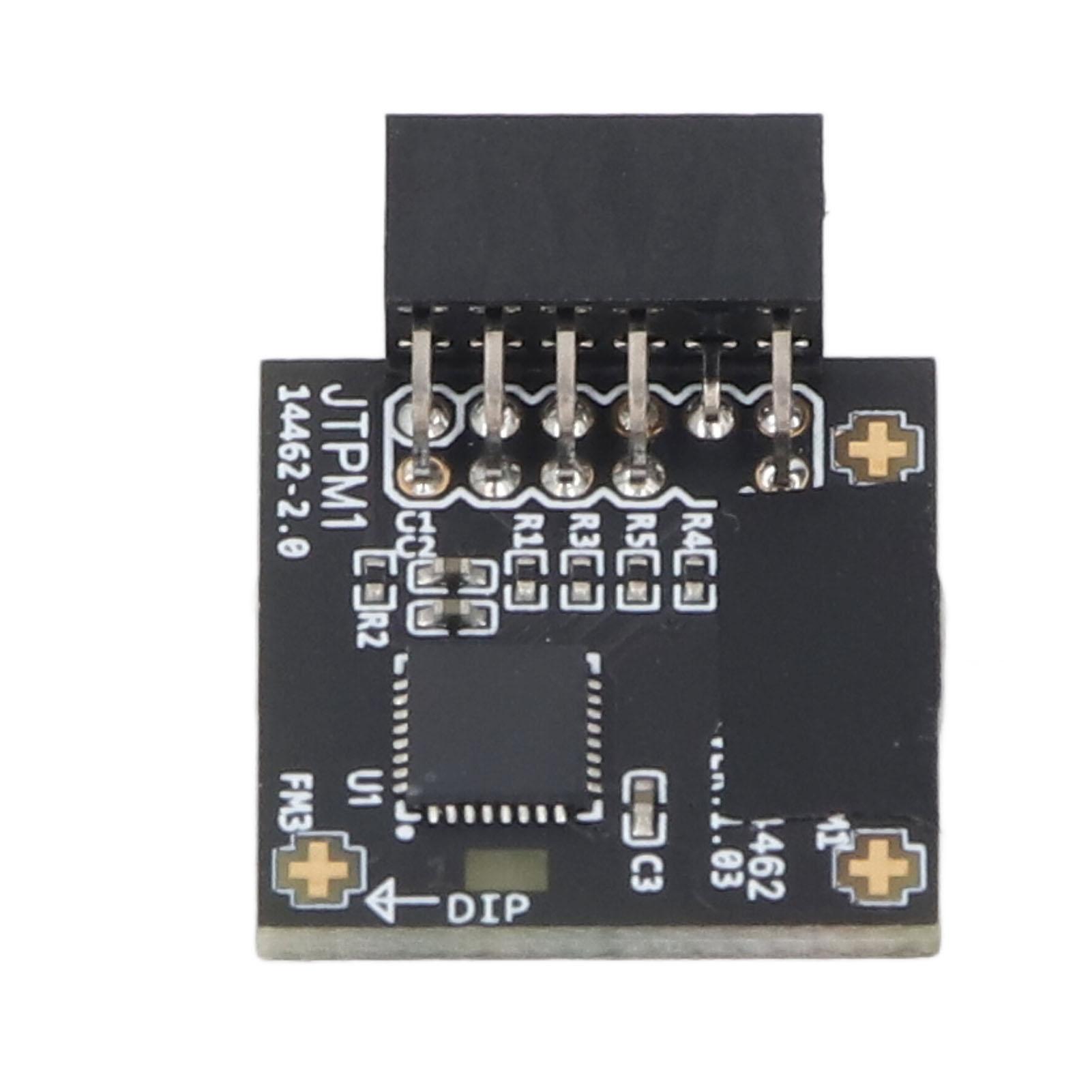 OutsideWorld Tpm2.0 Module Tpm Spi 12pin Module With Slb 9670 Security Module For Windows 10 11 Motherboards