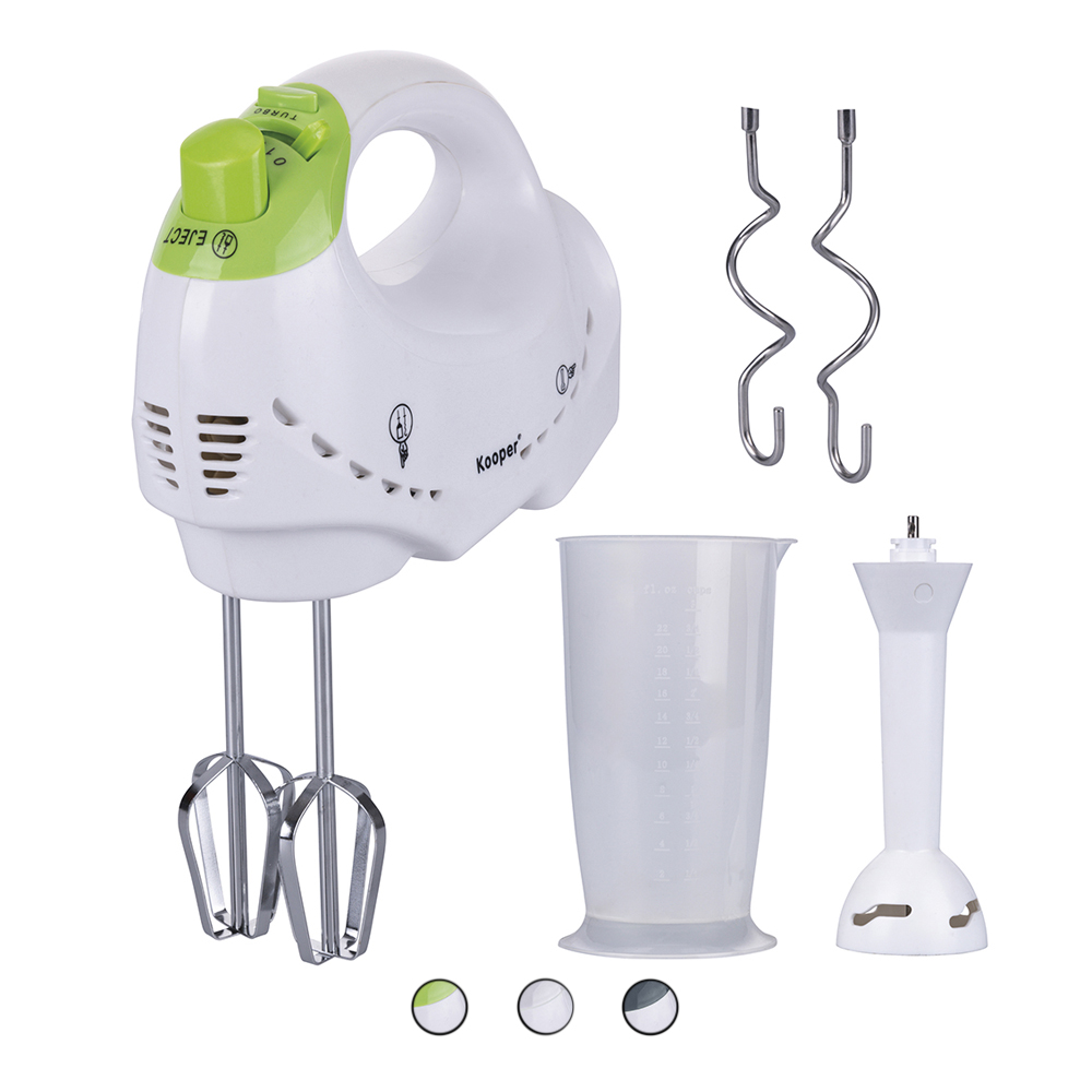 Villa D'Este Home 5-Speed Hand Mixer white