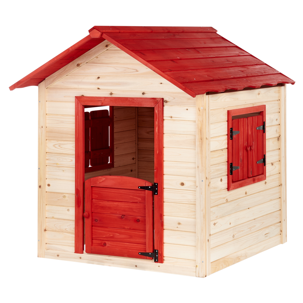 Beliani Garden Playhouse Pelopio Light Wood