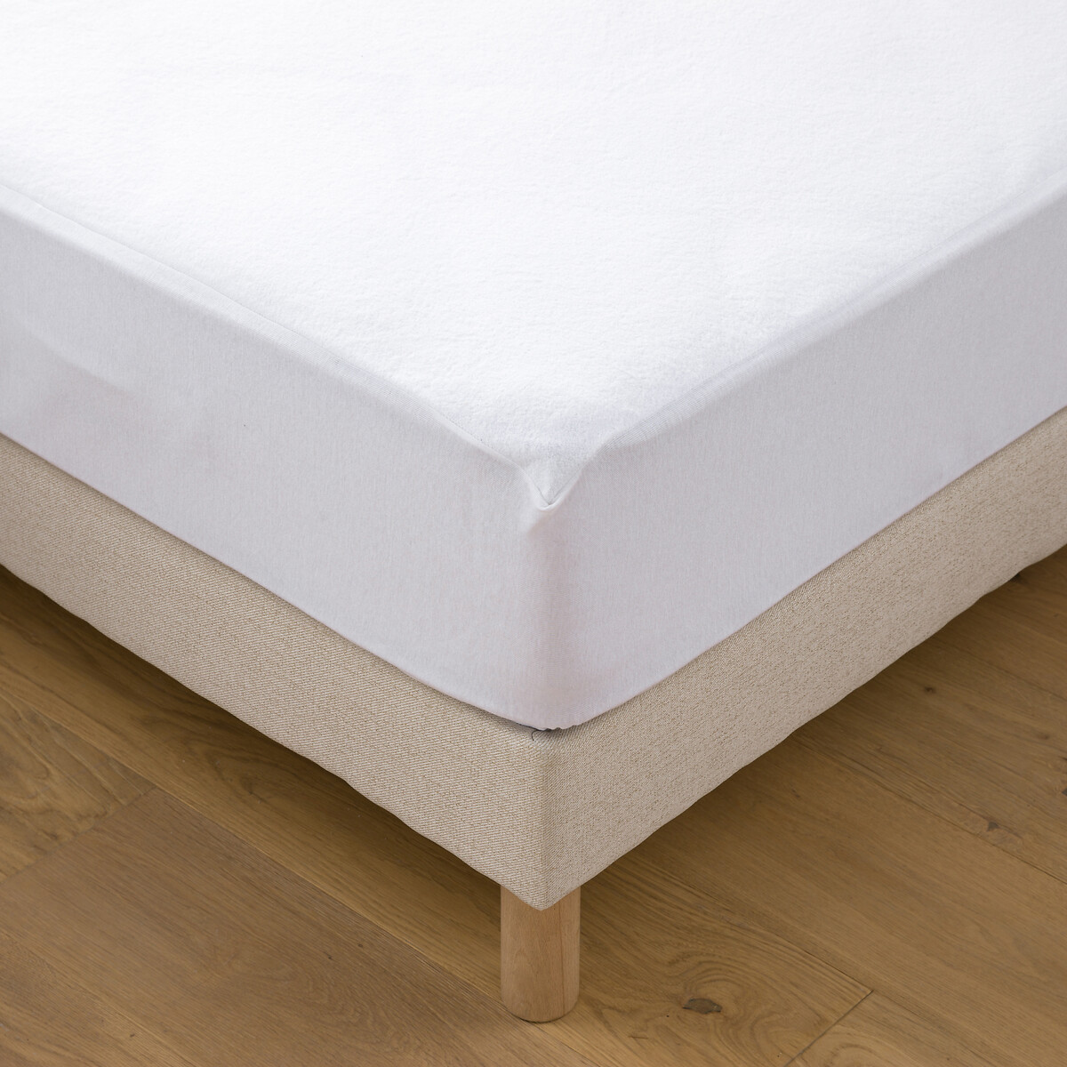 La Redoute Interieurs Waterproof Anti-Mite Fleece Mattress Protector