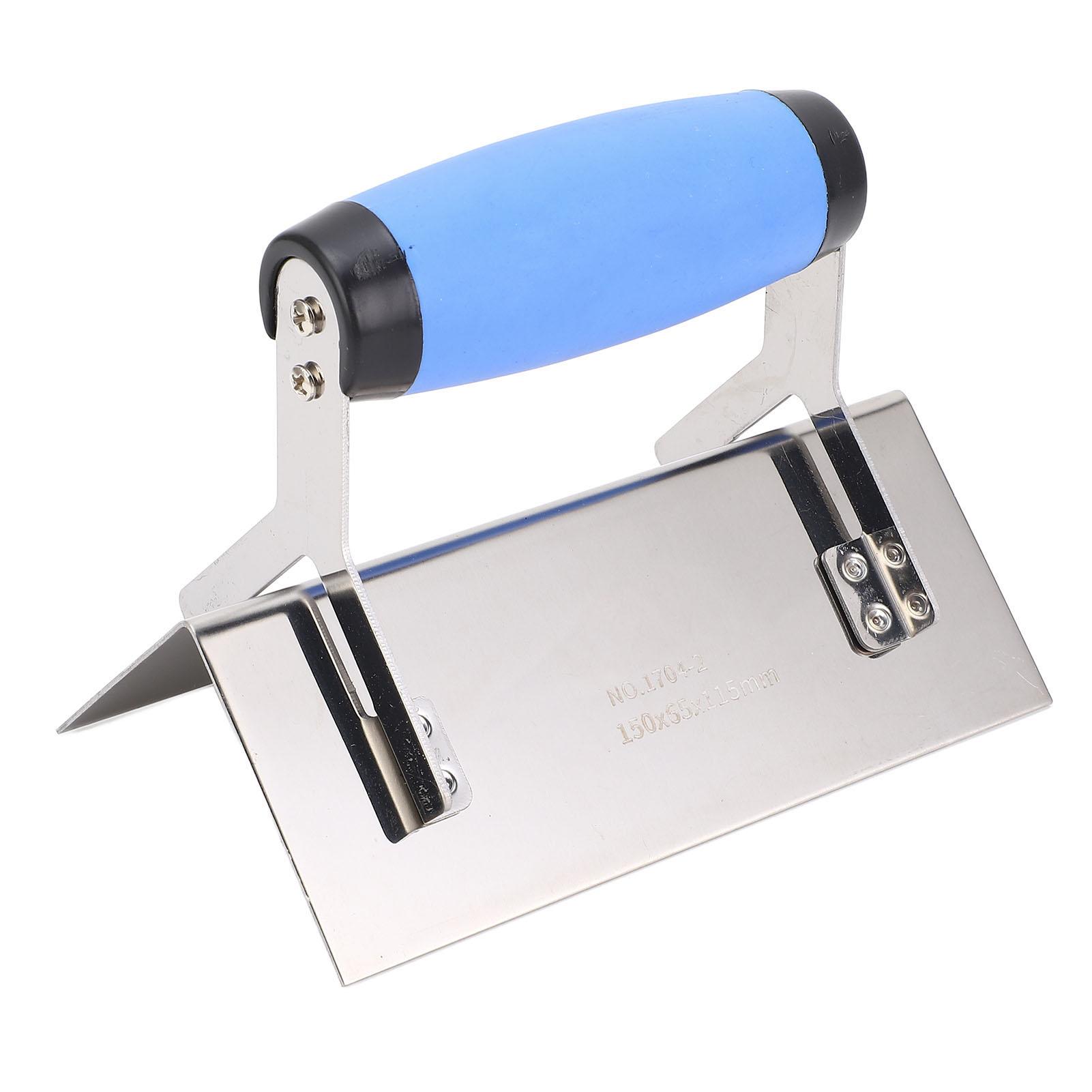 Vestidos External Corner Trowel 90 Degree Right Angle Stainless Steel Plaster Concrete Finishing Tool for