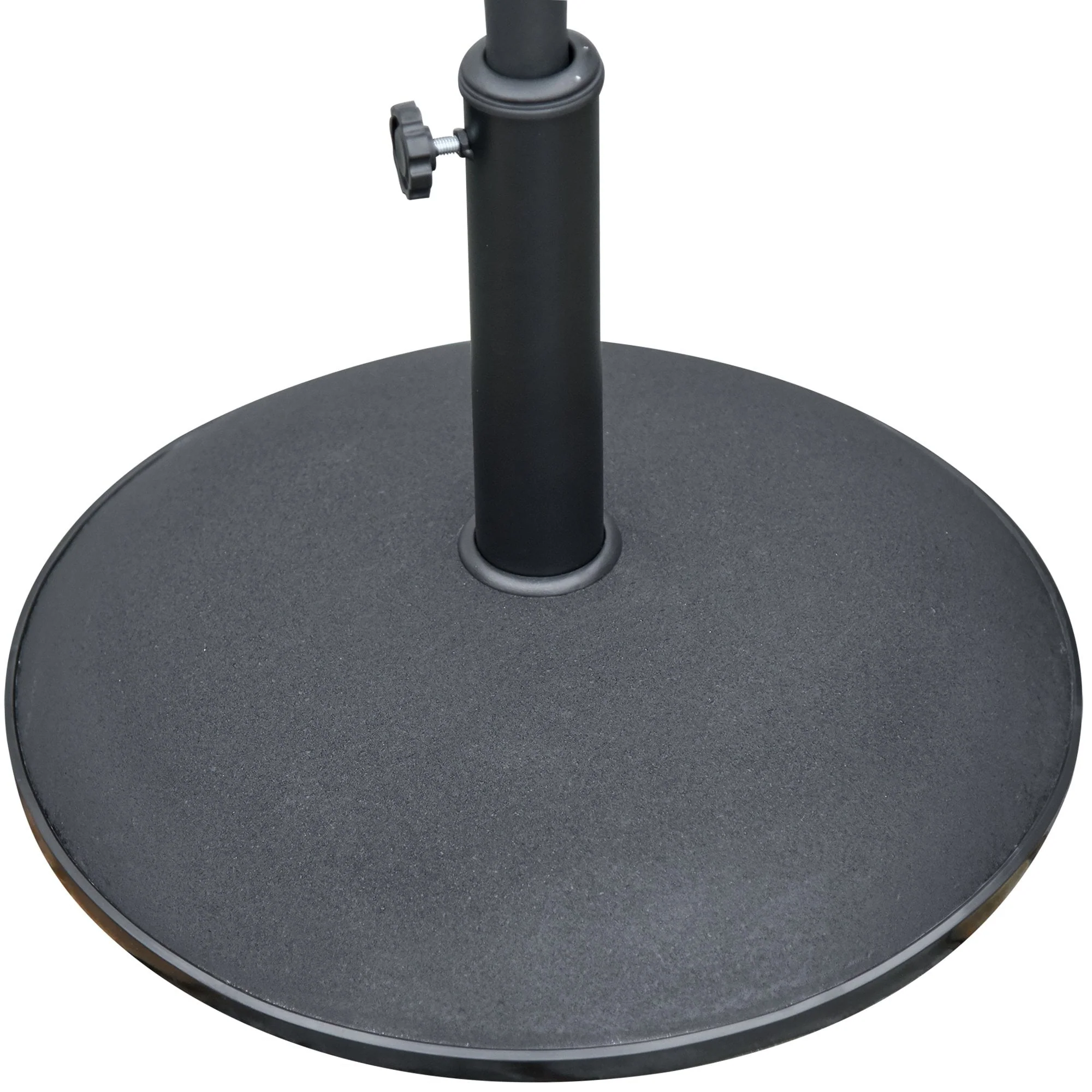 25 kg Round Umbrella Parasol Base - Black - Oasis Outdoor | TJ Hughes