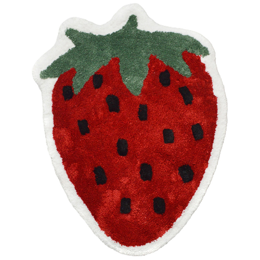Mooky Mats Strawberry Shaped Bath Mat