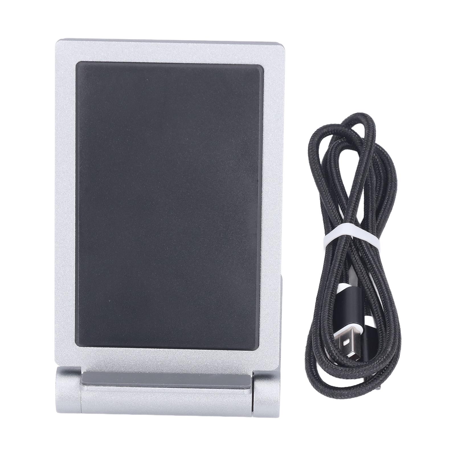 OutsideWorld Mobile Phone Wireless Charging Easy Carry Three Charging Modes Artistic Texture Charging Mobile