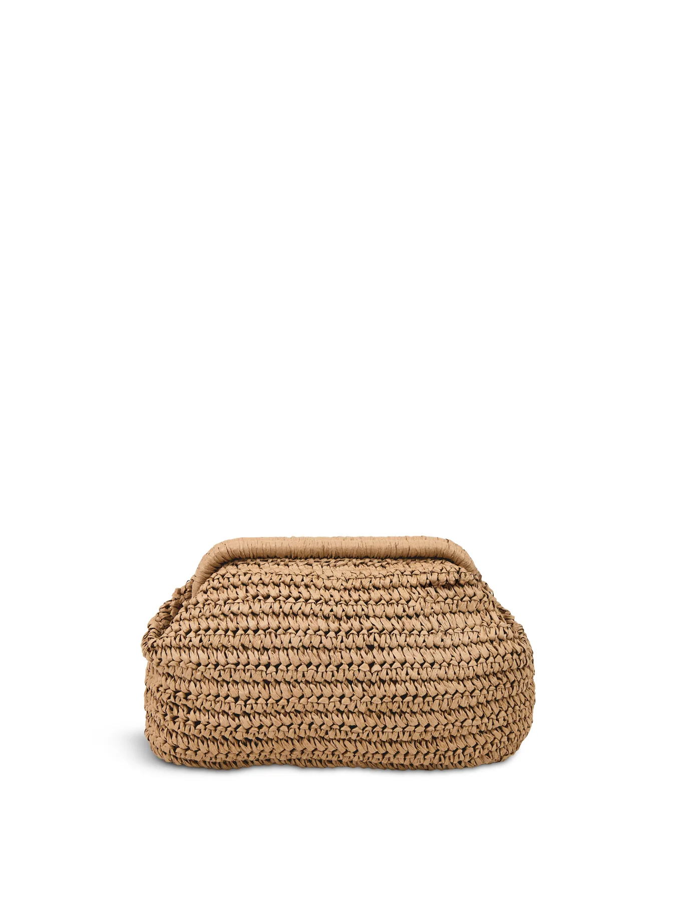 Pieces Lana Clutch Bag in Nature