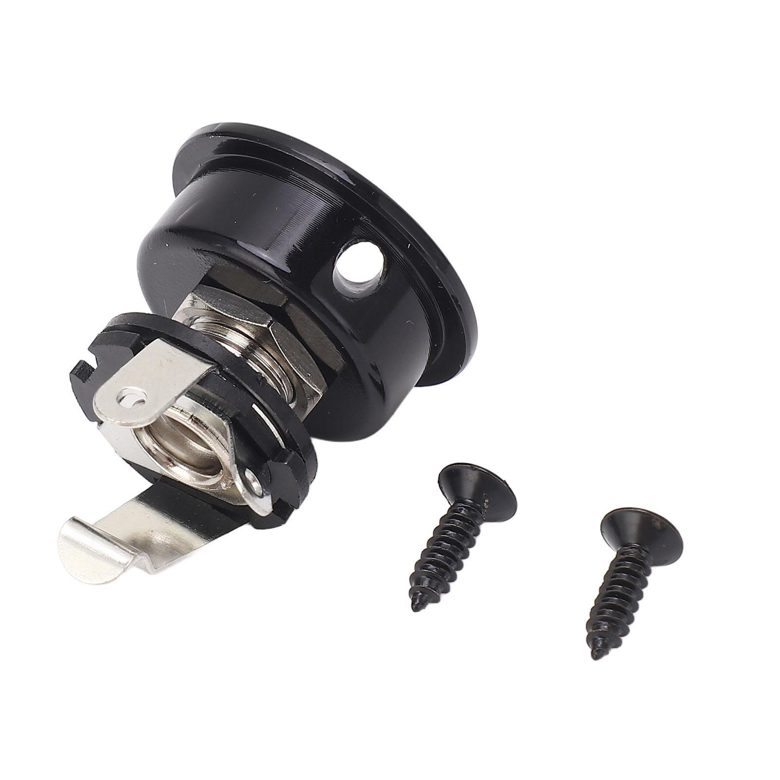 COSYHOME Guitar Jack Plate Electrosocket Holder Electric Guitars Jackplate Recessed Parts