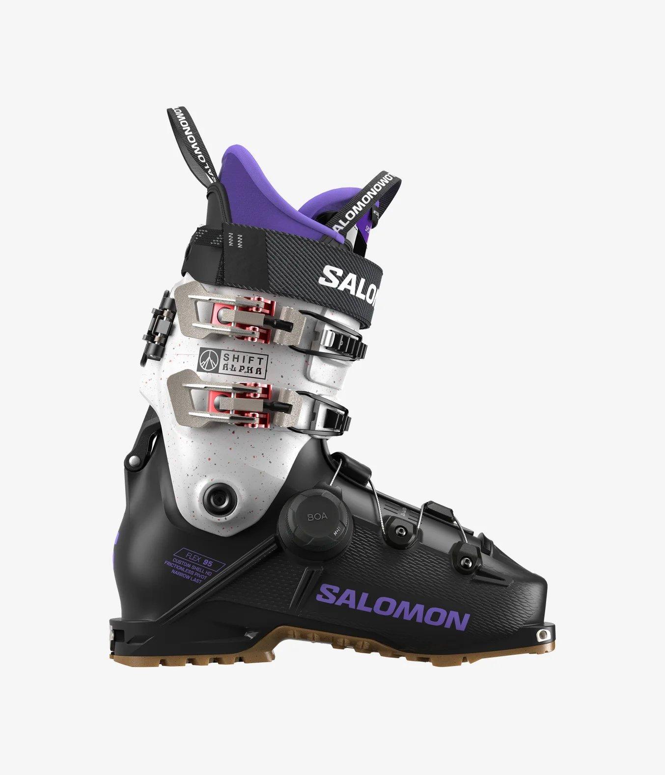 Salomon Shift Alpha Boa 95 Ski Boots - Women's - Ski Boots - Black - Size 23.5