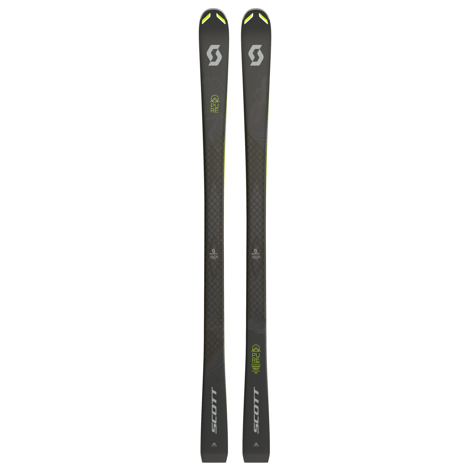 Scott Pure Piste 77ti SKI - Anthracite - 177 cm