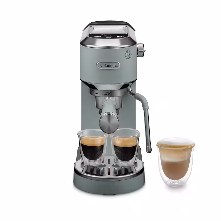 De'Longhi Delonghi Dedica Duo Ec890.gr Espresso Coffee Machine