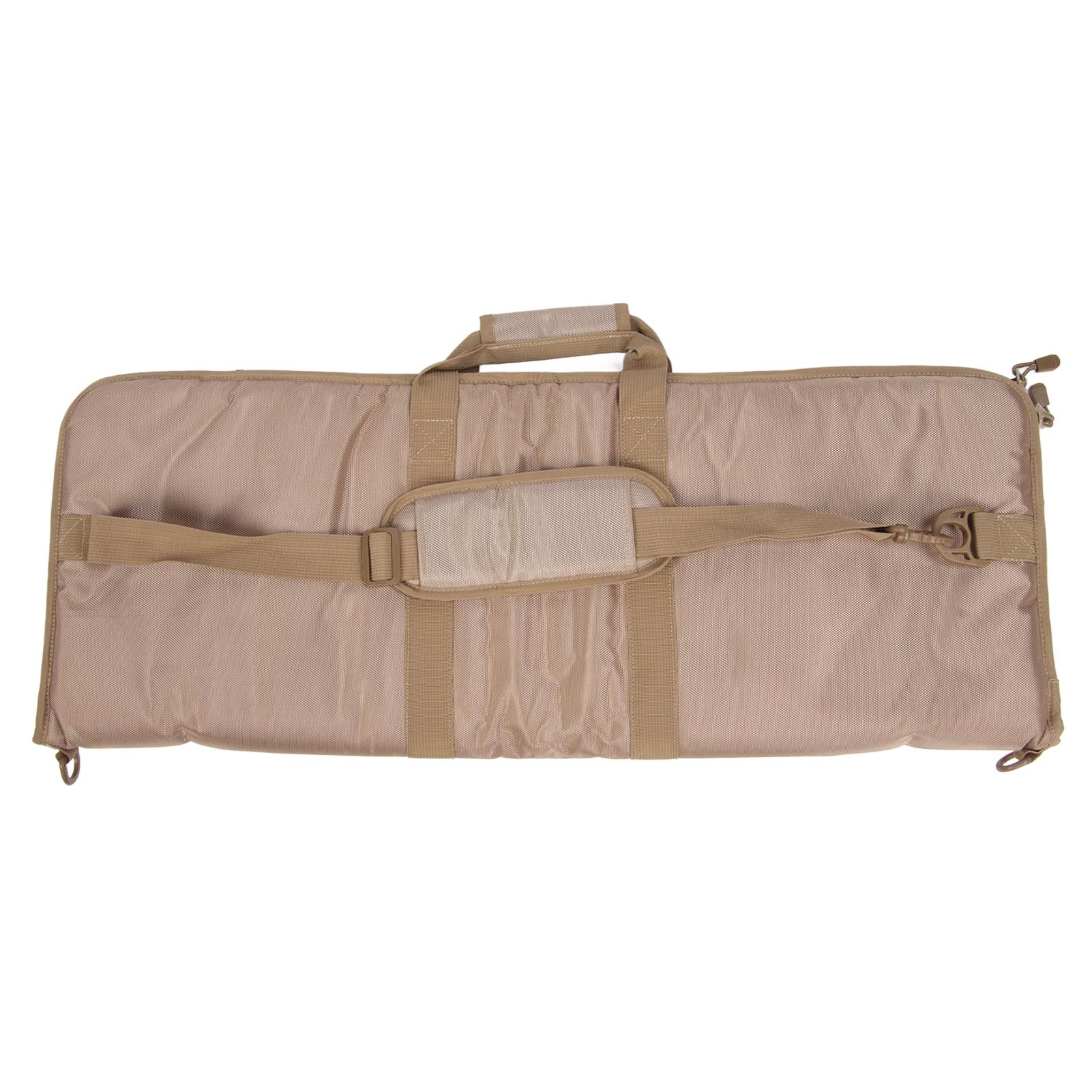 Cmperipheral Double Shooting Bag Outdoors Large Capacity Soft Long Shooting Case for Hunting Camping Beige