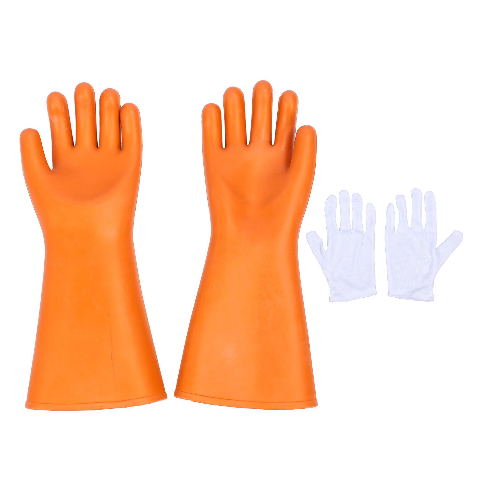 Health & Beauty PRODUCT Safety Protective Work Gloves Thick Rubber 25000V 12kV High Voltage Insulated Electrician Gloves