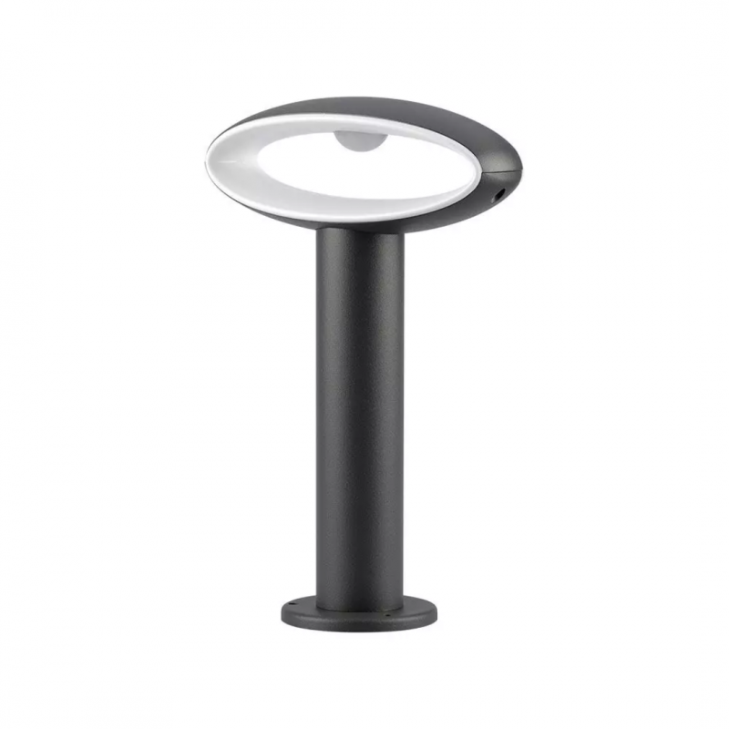 V-TAC Led Bollard Lamp With Lampshade Dark Grey - Dark Grey