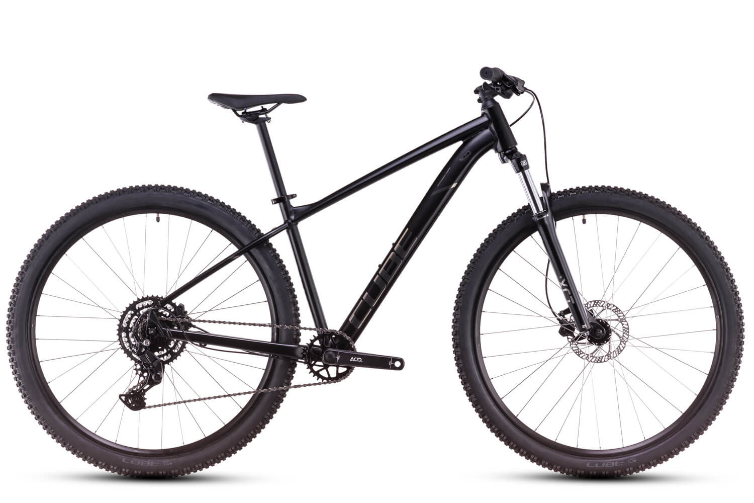 Cube Unisex Cube Bikes Aim Pro Mountain Bike - Hardtail Bike - Black - Size XL