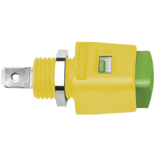 Schutzinger 4 mm Red Female Test Terminal - Tab Termination, 5A