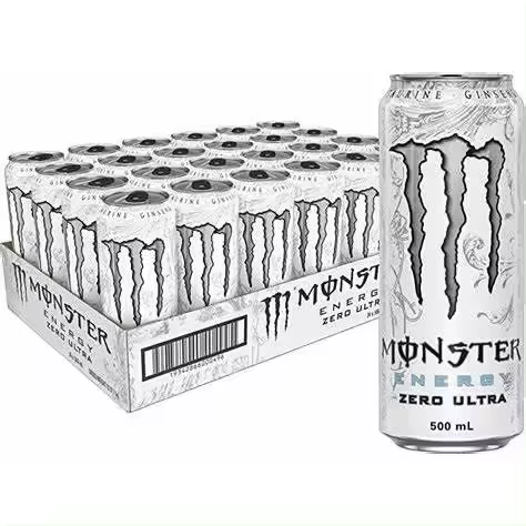 - 24x Monster Energy Juiced Mango Loco Energy Drink Mixture of Exotic juices 500ml Non-Alcoholic Drink Soft Drink Sports Drink