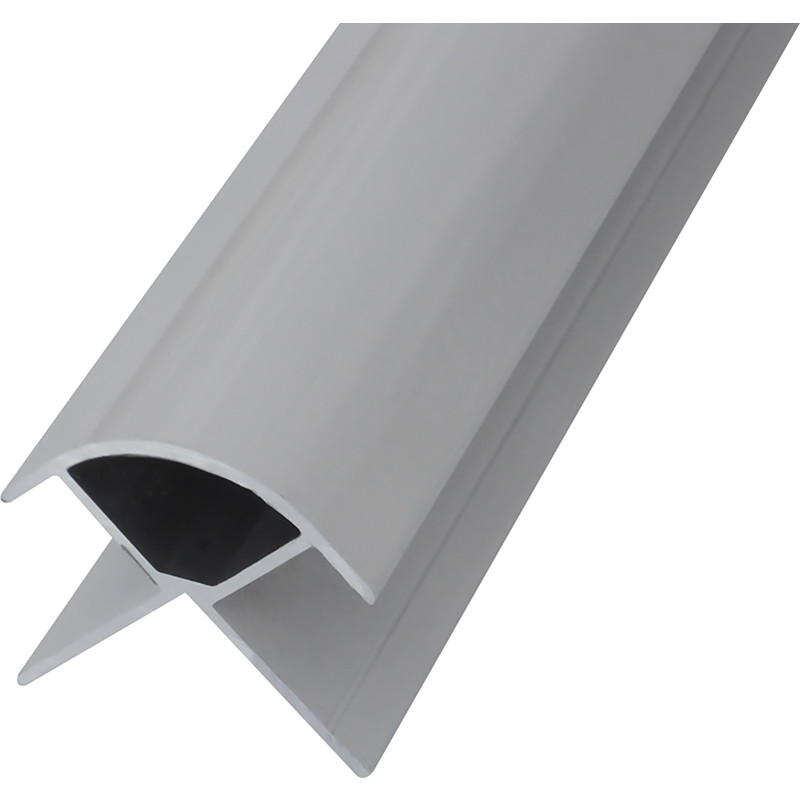 Mermaid Laminate Shower Wall Panel Trims External Corner in White