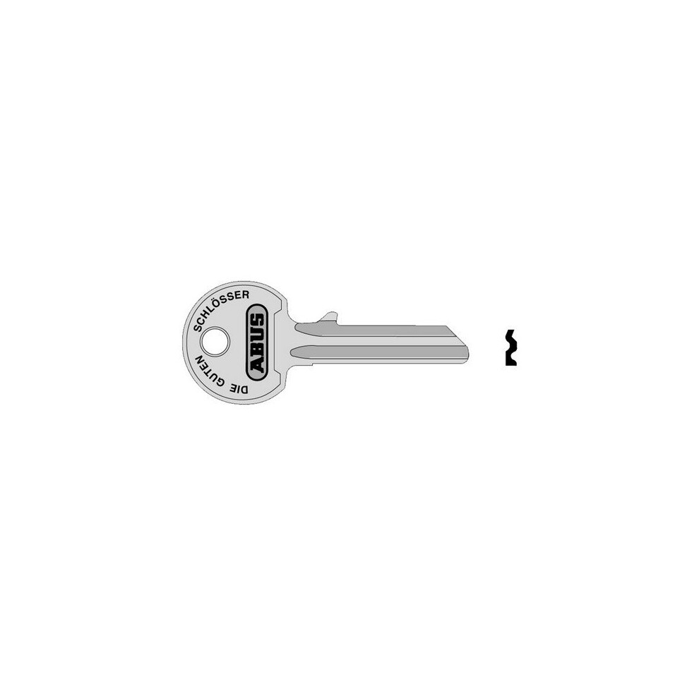Abus Mechanical ABUKB00835 36/55 55mm Right Hand Key Blank