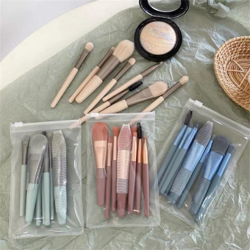 NATAWA 8pcs Makeup Brushes Set Makeup Concealer Brush Blush Eyeshadow Blending Makeup Brush Soft Fluffy Makeup Brushes Makeup Tools