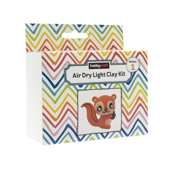 Hobbycraft Squirrel Air Dry Light Clay Kit