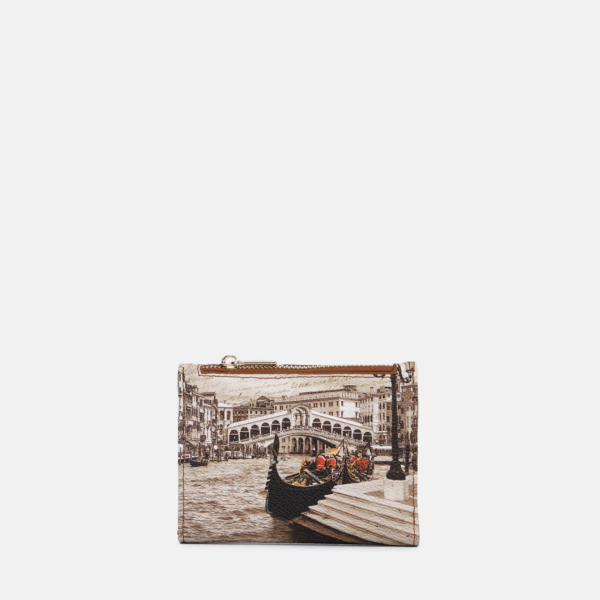 Ynot Ynot? Portafogli Yes Bag Stampa Città Venice Postcard Portafogli Da Donna