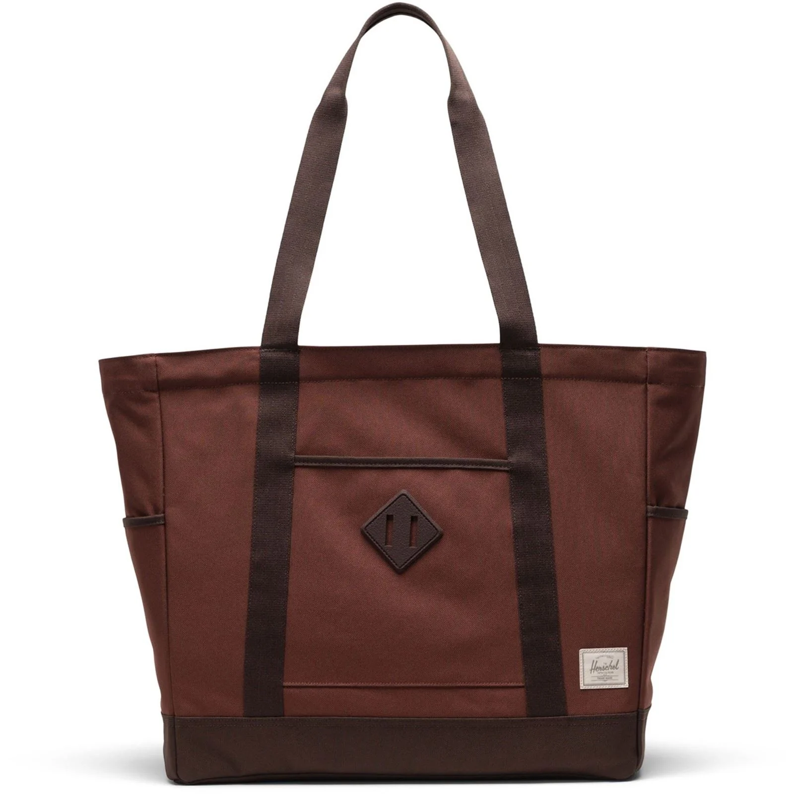 Herschel Bags Heritage Tote Polyester Unisex Adults Chocolate Tote Bag - One Size