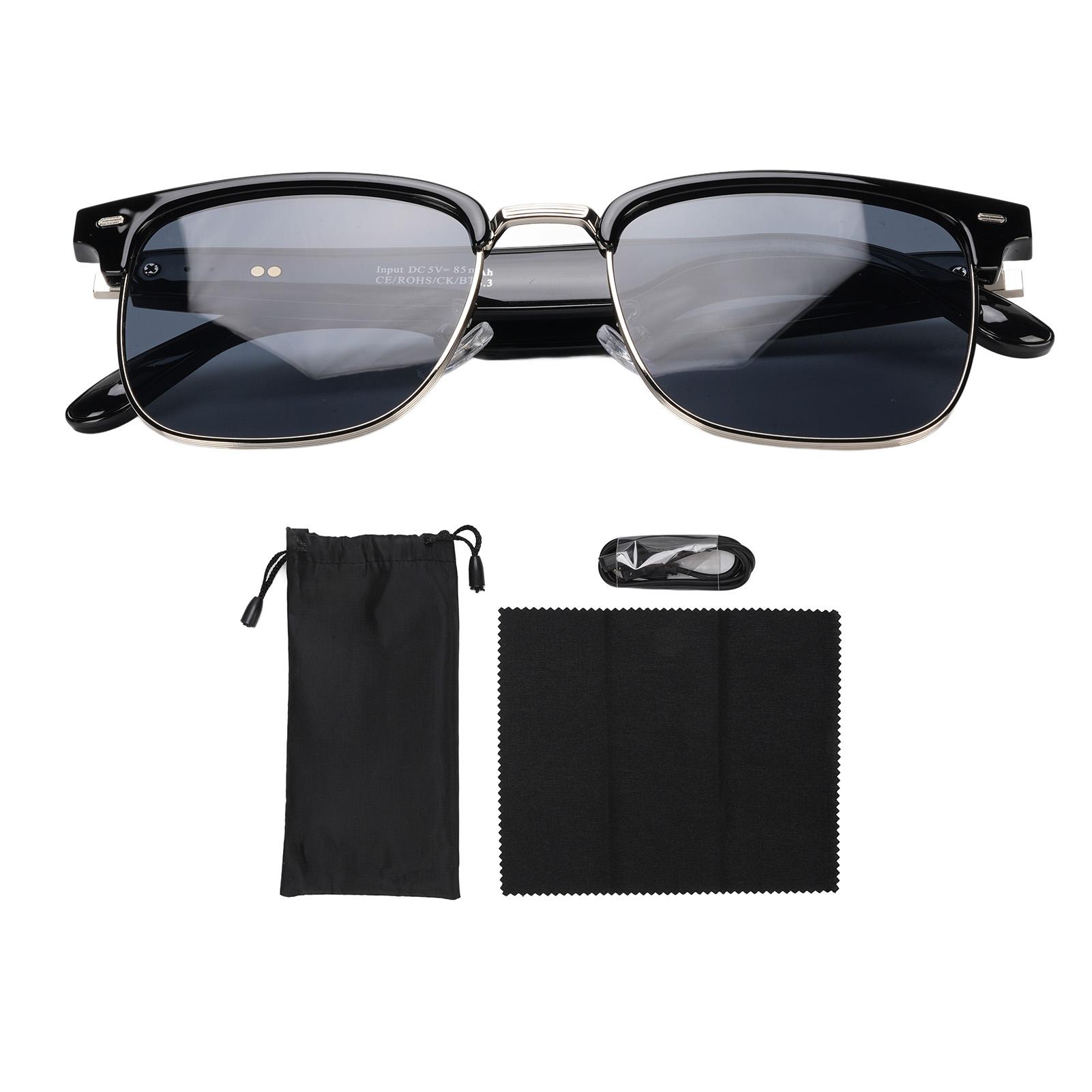 OutsideWorld Smart Glasses Bluetooth Real Time AI Translation Glasses Supports 100 Languages with Mic Speakers