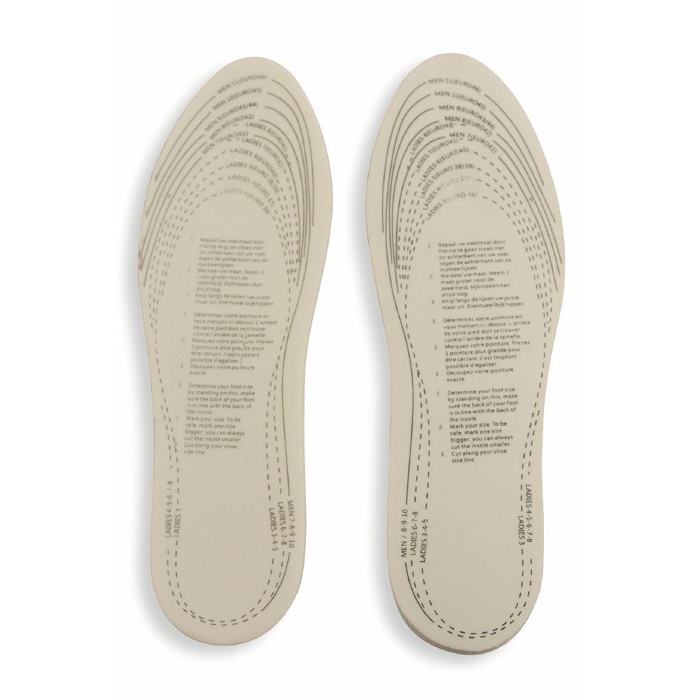 Senza MarcaGenerico Solette memory foam per scarpe universali dalla taglia 36 alla 46 comfort lavoro